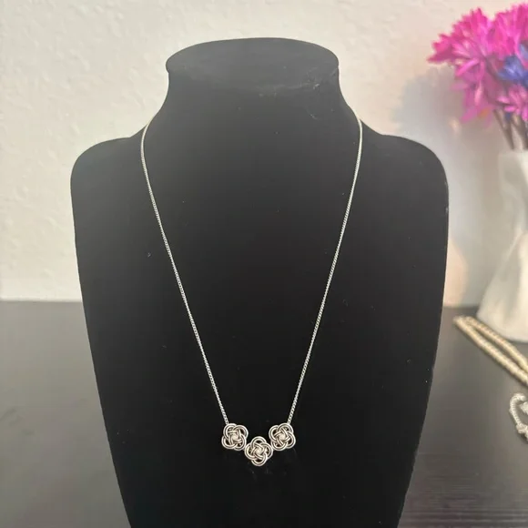 Interlok Trio Petite Necklace - Picture 4 of 5